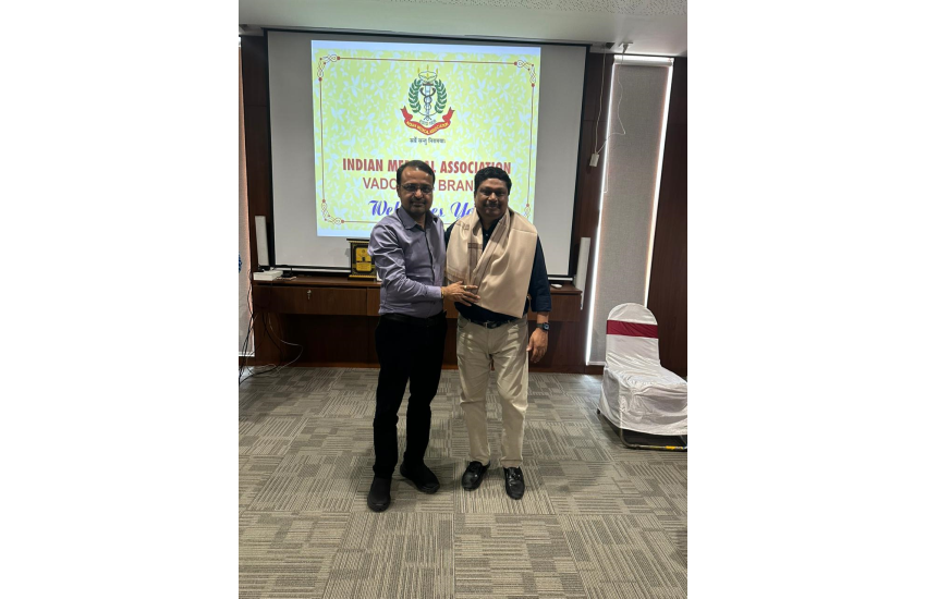 Dr Darshan Banker and Dr Parul Banker to be Felicitated by the Indian Medical Association